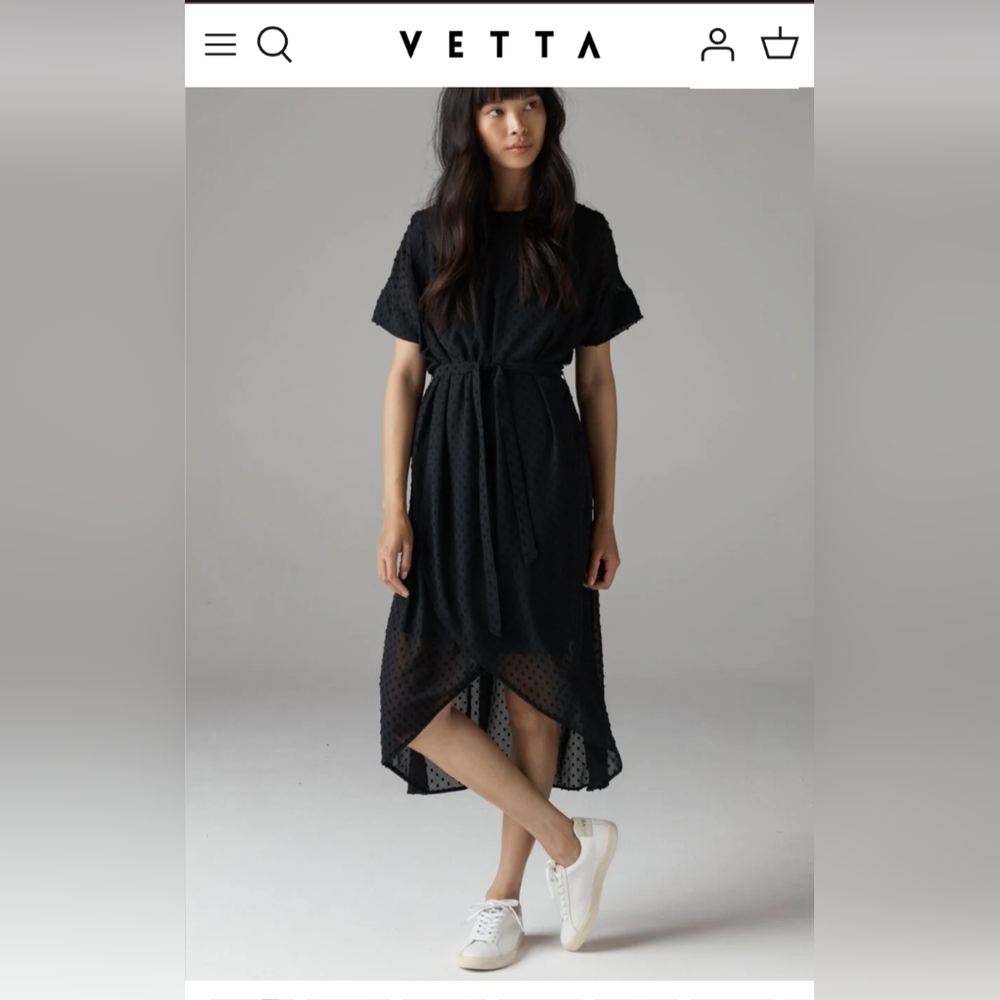 Vetta Couture Convertible Polka Dot Dress